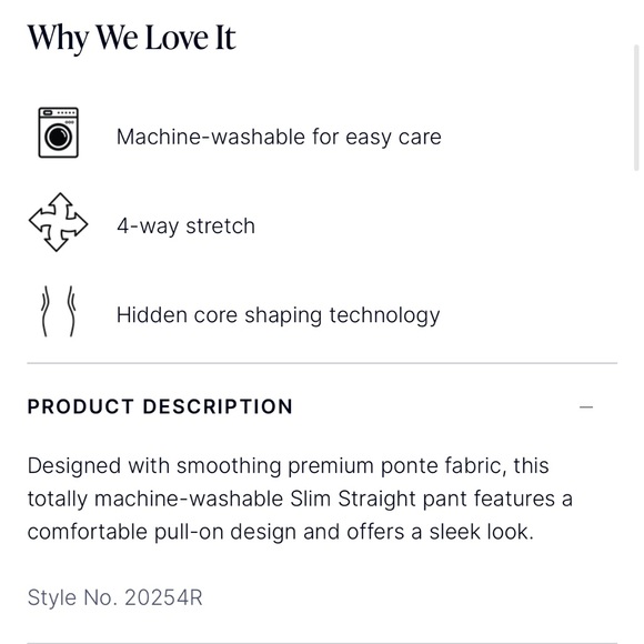 NWOT Spanx Best Seller: The Perfect Pant, Slim Straight - Picture 7 of 11